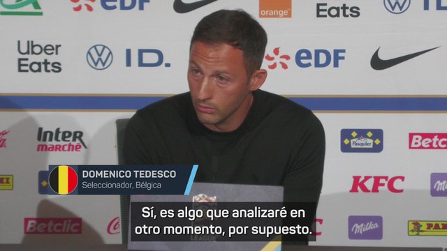 La contestación del entrenador belga a la RAJADA de DE BRUYNE
