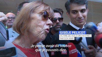 Viols de Mazan : la victime "pense avoir dit tout" ce qu'elle pouvait dire au tribunal