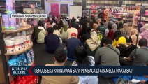 Penulis Eka Kurniawan Sapa Pembaca Di Gramedia Makassar