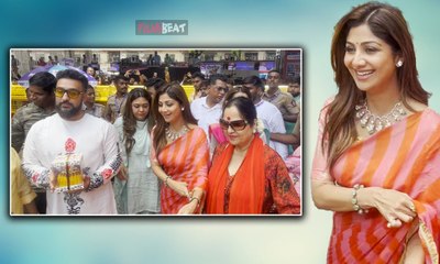 Ganpati Visarjan 2024: Shilpa Shetty ने पूरे परिवार के साथ किए लालबागचा राजा के दर्शन! |Filmibeat