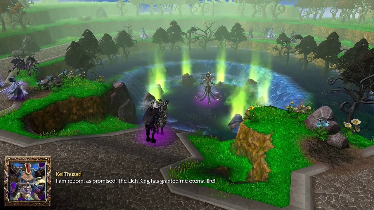 kel'thuzad all dialogue/cutscenes warcraft 3 reforged