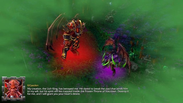 kil'jaeden all dialogue/cutscenes warcraft 3 reforged