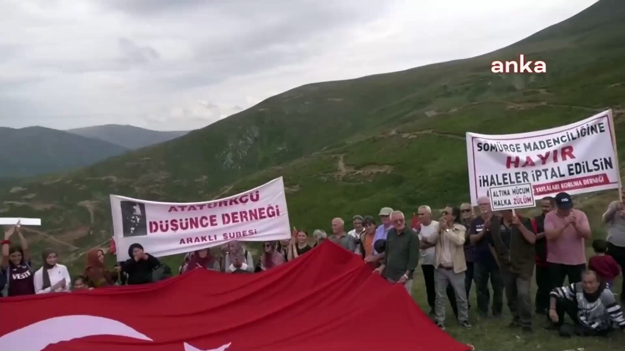 Erikli Yaylası maden için delik deşik edildi!