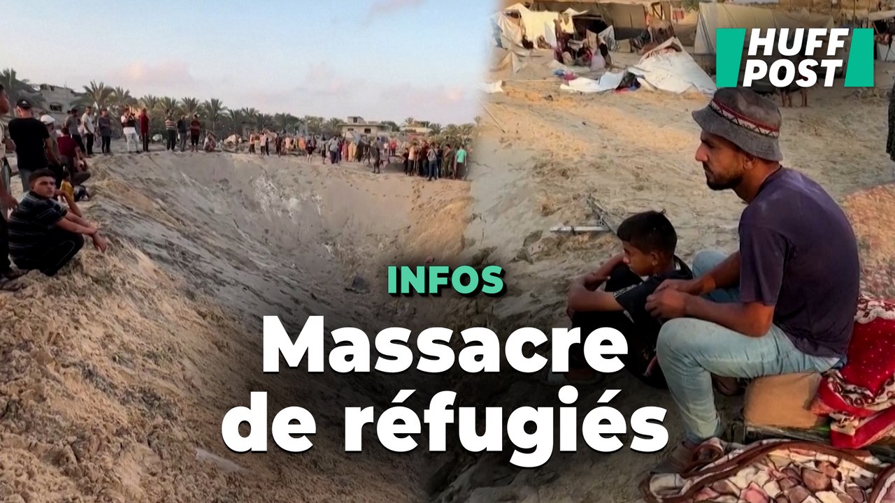 Un « massacre » : 40 morts dans une frappe israélienne sur une zone humanitaire à Gaza