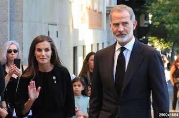 El Rey emérito hace acto de presencia en el funeral de Alejandro Fernández de Araoz