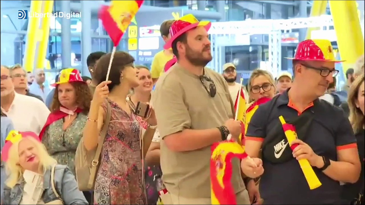 Así han recibido en Barajas a los atletás paralímpicos