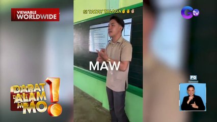 Guro, nagulat sa sagot ng kanyang mga estudyante?! | Dapat Alam Mo!