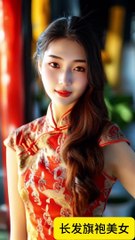 旗袍长发中国美女 #时尚 #时尚潮流 #beauty #时尚 #时尚潮流 #时装秀 #时装秀 #时尚科技秀 #beautiful #服装搭配 #fashion #服装设计 #model