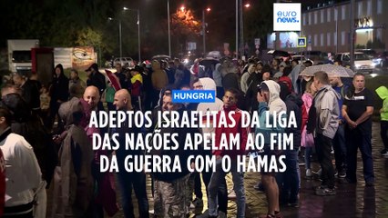 Adeptos israelitas vão a Budapeste assistir a jogo da Liga das Nações e apelam à paz