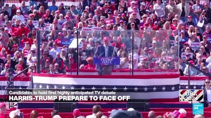 Harris-Trump debate becomes US 2024 election's latest landmark event