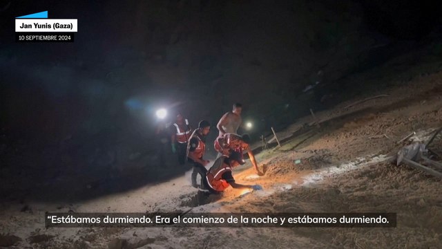 Un ataque israelí mata al menos a 40 palestinos en una zona humanitaria en Gaza