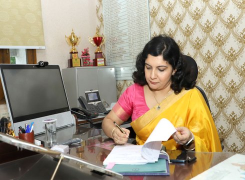 कलक्टर बोली, स्वास्थ्य और शिक्षा मेरी पहली प्राथमिकता