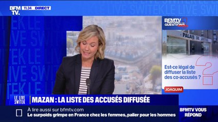 Est-ce légal de diffuser la liste des co-accusés du procès des viols de Mazan? BFMTV répond à vos questions