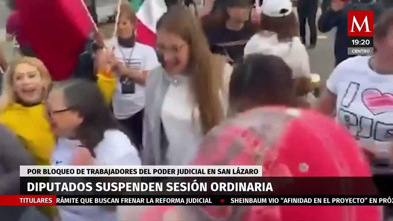 Cámara de Diputados suspende sesión del 10 de septiembre por bloqueos en los accesos de San Lázaro