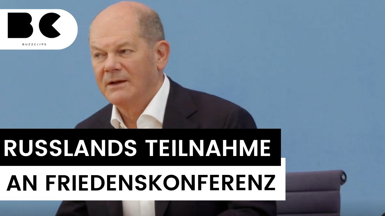 Scholz: Keine Hoffnung für Friedensgespräche mit Russland