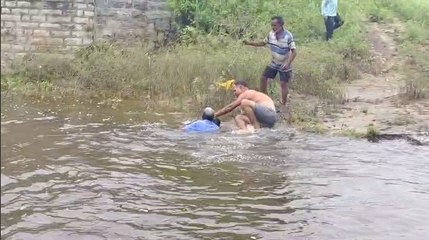 छोटी नदी में डूबने से वृद्ध की मौत