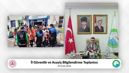 Asayiş bilgilendirme toplantısı