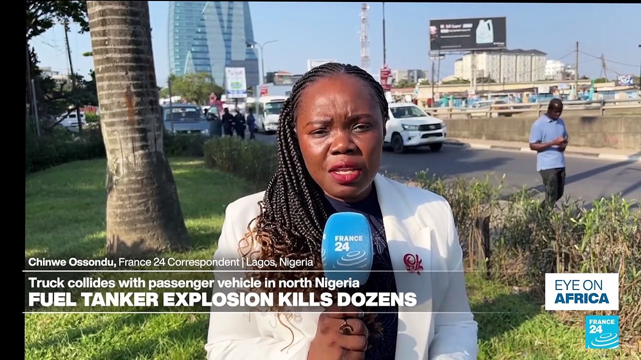 Fuel tanker collision in Nigeria causes explosion, kills at least 48