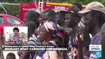 At least 4 migrants die, others missing after a boat capsized off Senegal