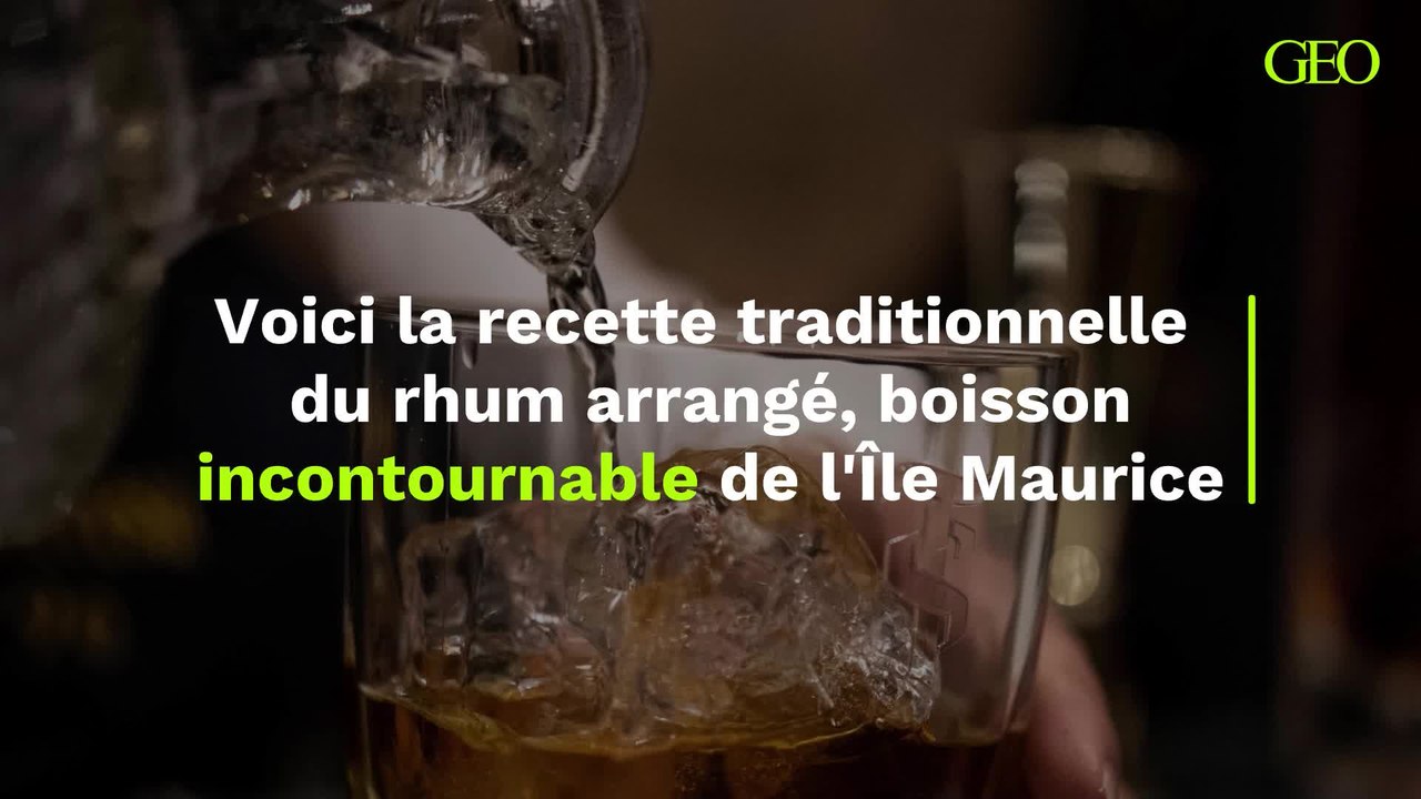 a recette traditionnelle du rhum arrangé, boisson incontournable de l'Île Maurice