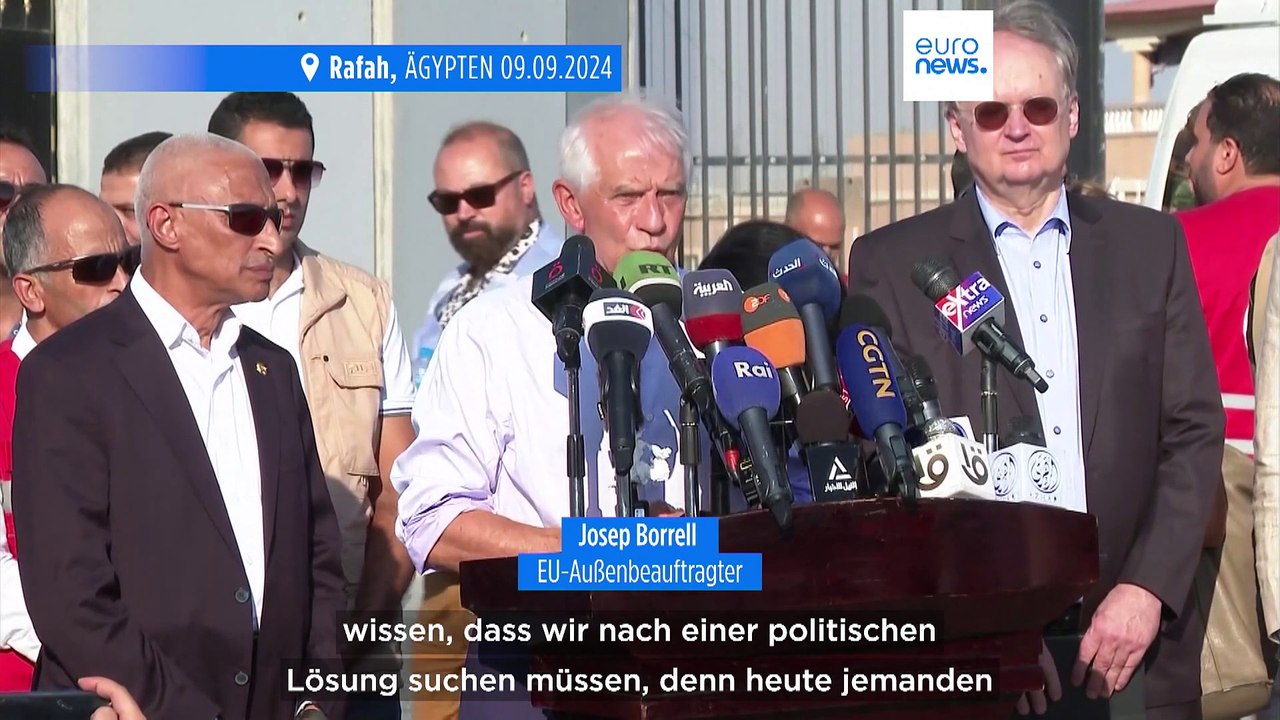 Krieg im Gazastreifen: EU-Außenbeauftragter kritisiert Israel