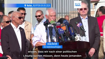Krieg im Gazastreifen: EU-Außenbeauftragter kritisiert Israel