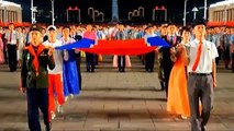Festa de gala e encontro comemorativo ao 76º aniversário de fundação da República Popular Democrática da Coreia.