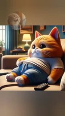 #Funny cat #Story #Cat Reading Comedy #Refreshing video