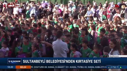 Sultanbeyli Belediyesi'nden kırtasiye seti