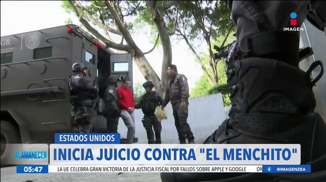 Inicia el juicio contra Rubén Oseguera González, alias El Menchito