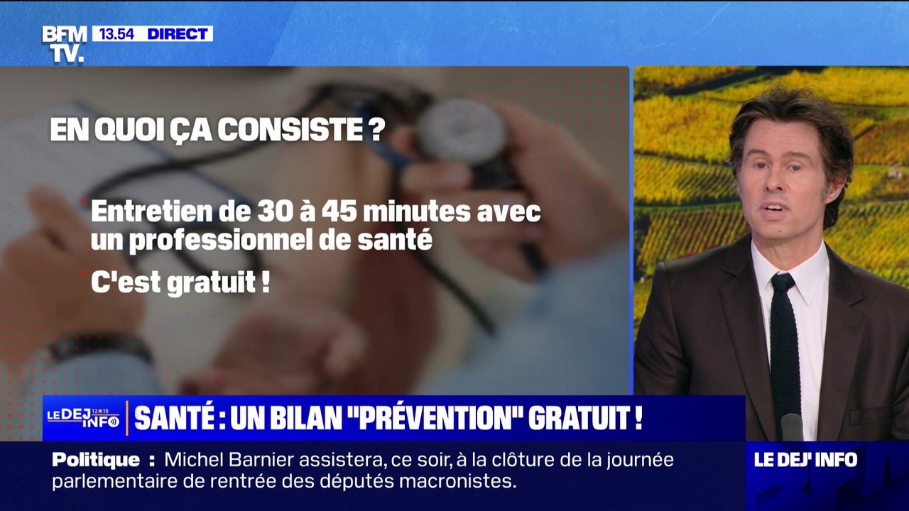 "Bilan prévention": un dispositif de consultation gratuit pour 21 millions de Français