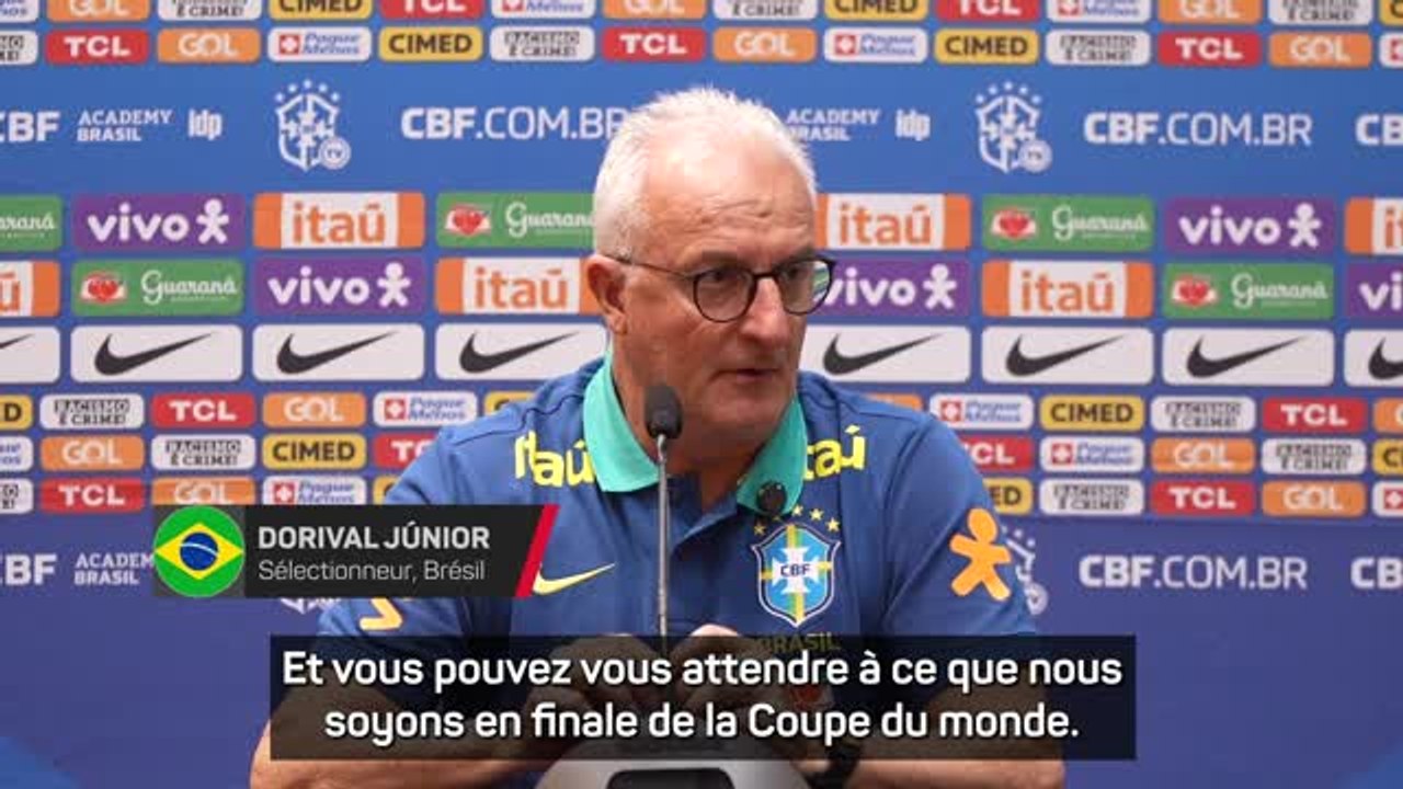 Brésil - Dorival : “Attendez-vous à ce que nous soyons en finale de la Coupe du monde”