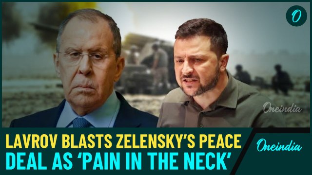 Lavrov Slams Zelensky’s Peace Plan: Moscow Demands Focus on Human Rights Over Territories
