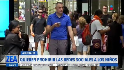 Quieren prohibir las redes sociales a los niños en Australia