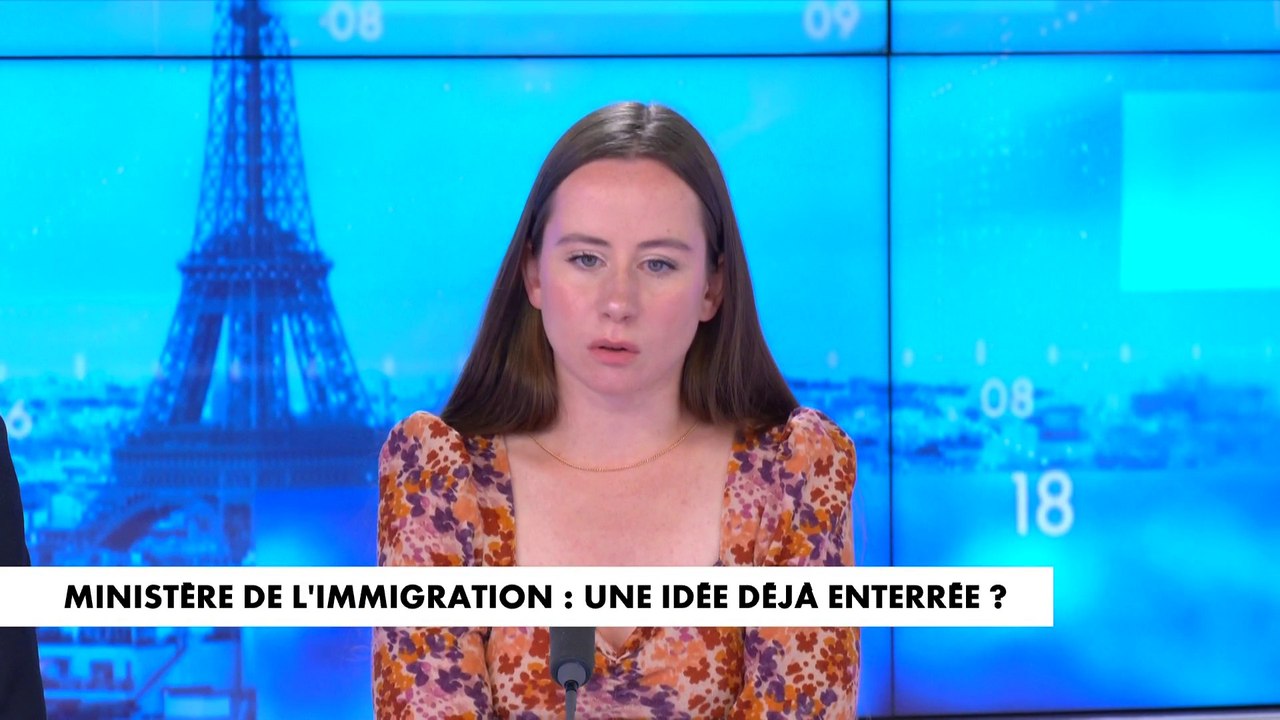 Alice Cordier sur l'idée d'un ministère de l'immigration : «Je suis mitigée»