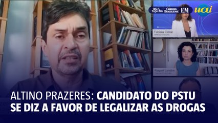Candidato a prefeito de São Paulo defende a legalização das drogas