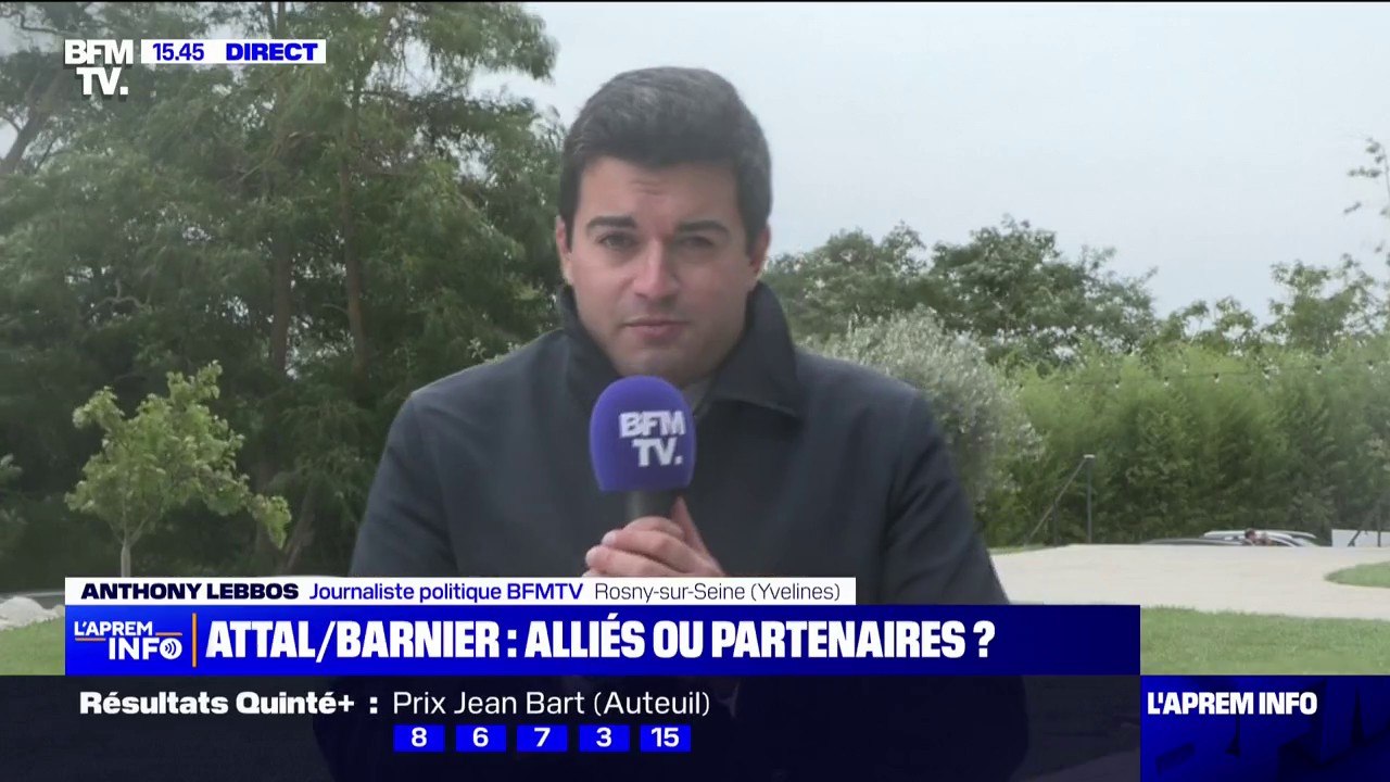 Michel Barnier attendu à la rentrée parlementaire des députés du camp présidentiel à Rosny-sur-Seine