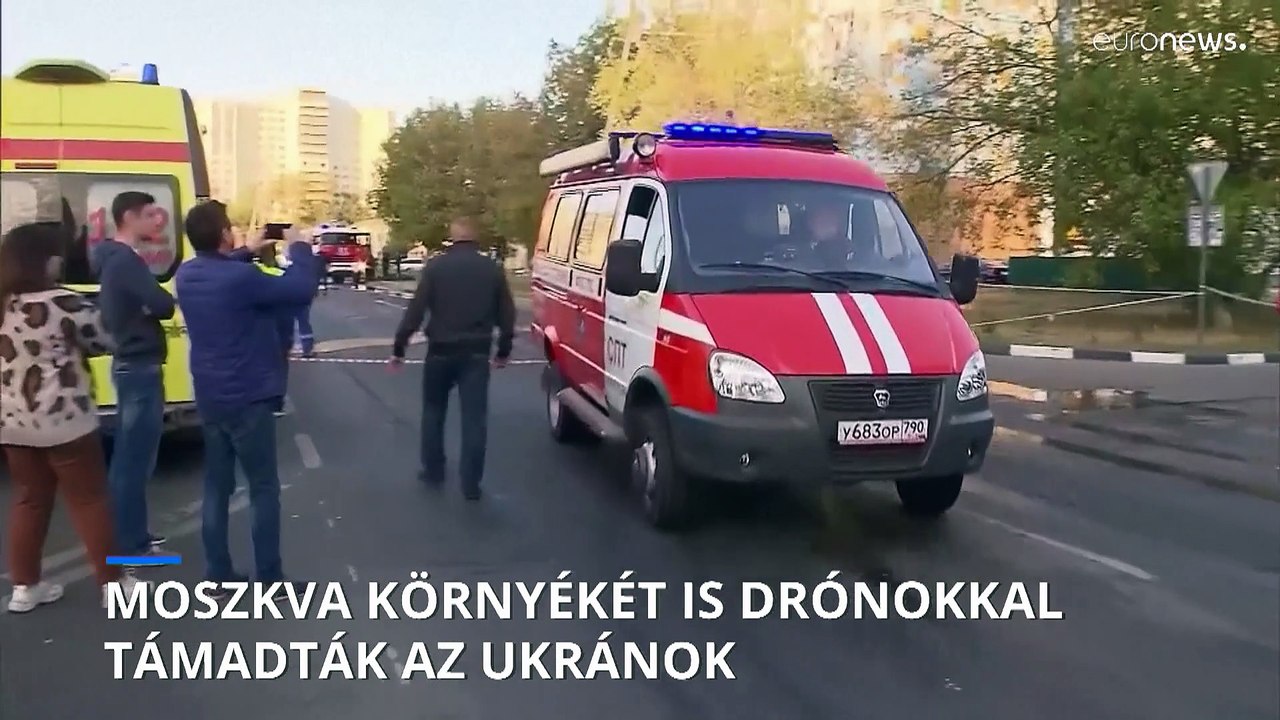 Kiterjedt dróntámadást intézett Moszkva ellen Ukrajna