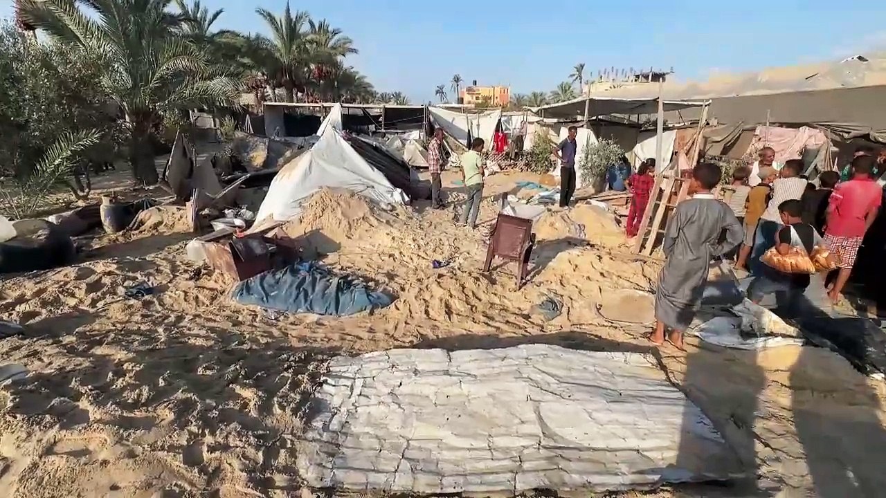 Ataque israelí mata a 40 palestinos y hiere a más de 60 en "zona humanitaria" de Gaza