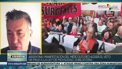 Romero: Gobiernos como el de Milei usan la represión