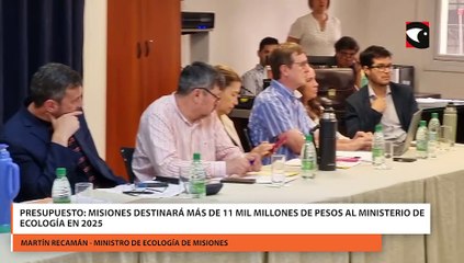 Presupuesto: Misiones destinará más de 11 mil millones de pesos al Ministerio de Ecología en 2025