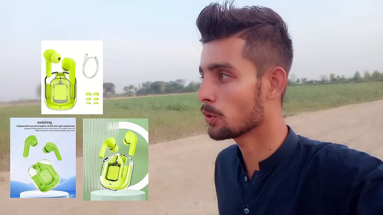 my first product _ Discount only for my subscriber _ transparent earbuds(720P_HD)