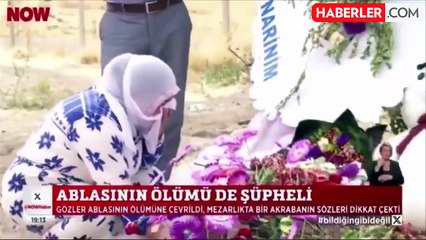 Narin'in mezarı başındaki akrabası 'Havin'ime de böyle kıydılar' diyerek ağıt yaktı