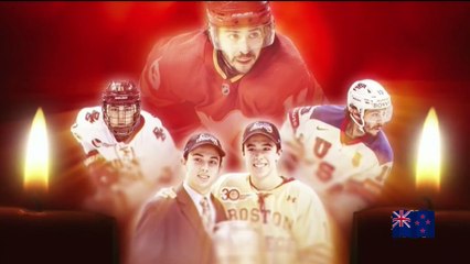 Johnny Gaudreau’s widow reveals pregnancy with their third child at funeral