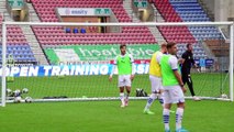 Wigan Athletic open training session