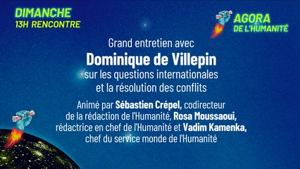 Grand entretien avec Dominique de Villepin