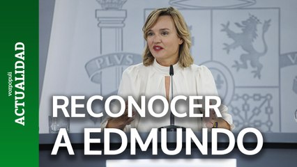 Gobierno acusa a PP de querer "dividir" con su propuesta de reconocer a González