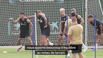 Barça - Deco : "La signature d'Olmo nous apporte beaucoup d'équilibre au milieu"