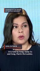 Download Video: Sara Duterte accuses Romualdez, Co of meddling in 2023 DepEd budget