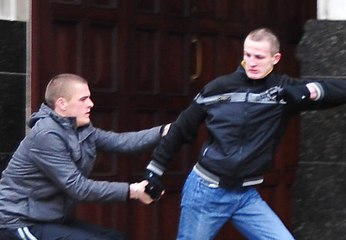 The story of Rowland Hobson's award winning picture of an armed robbery in Peterborough city centre